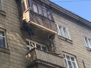Ремонт балконных плит в Новосибирске